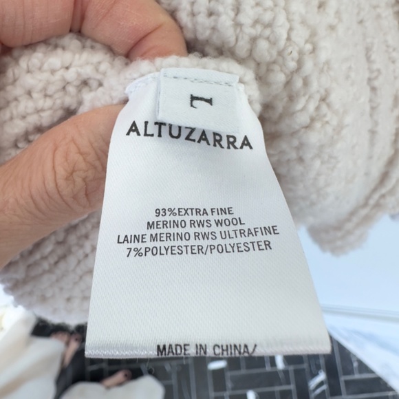 Altuzarra Helios Sweater In "Enoki", Ultra soft wool, Size L, LIKE NEW - Picture 5 of 6
